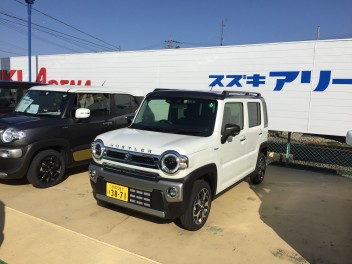 ハスラー J-STYLE、試乗車になりました！